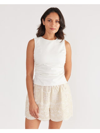 Jett Tank, Washed White