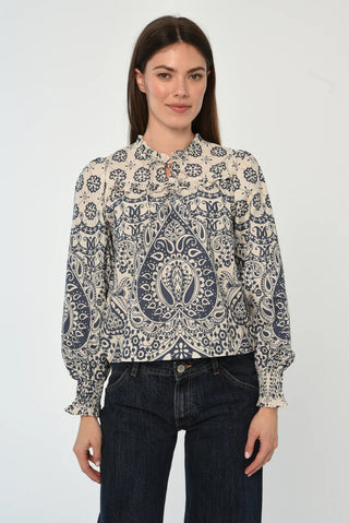 Shanie top - Antonina Print
