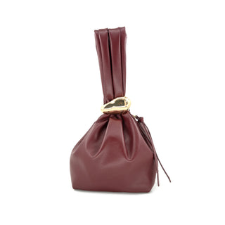Wrist Evening Bag, Burgandy