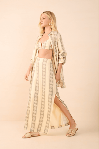 Atins Print Maxi Skirt