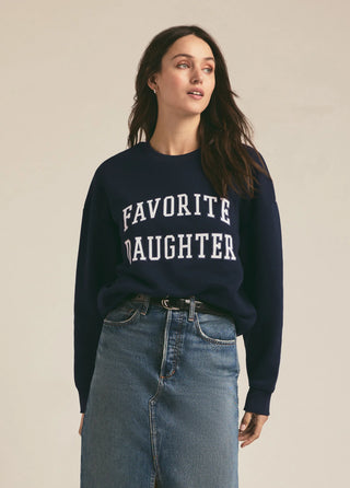 Collegiate Sweatshirt, Navy