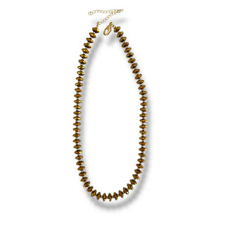 Acacia Necklace - Dark Gold
