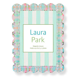 Brooks Avenue Scalloped Acrylic Frame