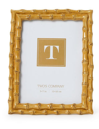 5x7 Blonde Faux Bamboo Frame