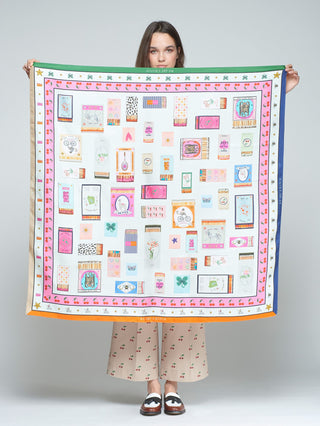 Silk Scarf, Multi
