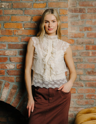 Eden Top, Ivory