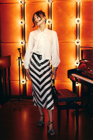 Augusta Sequin Skirt