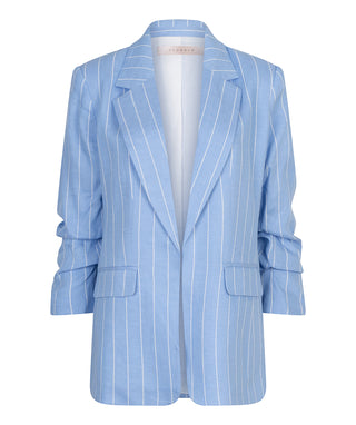 Linen Stripe Blazer