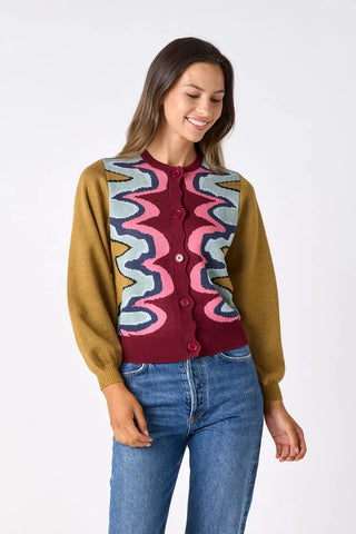 Colson Cardigan in Serpentine
