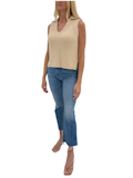 Anna Knit Top, Ivory