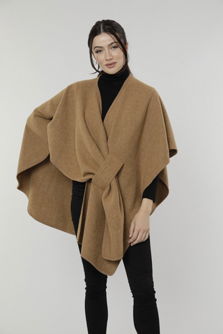 Rust Knit Wrap