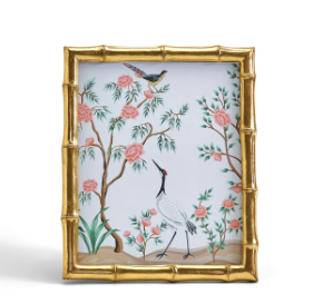 Gold Faux Bamboo Photo Frame