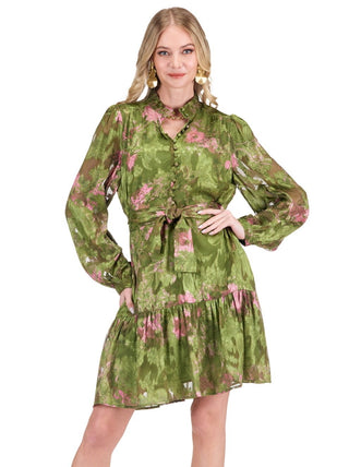 High Neck Dress in Whimsical