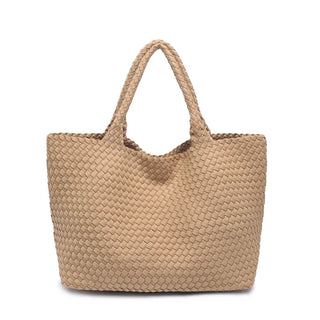 Sky's The Limit Large Tote in Nude