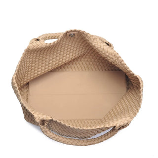Sky's The Limit Large Tote in Nude