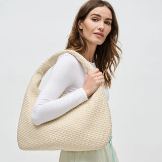 Dare to Dream Large Tote in Cream