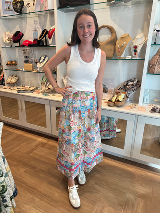 Coastal Dream Ric Rak Skirt