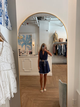 Navy Kaylee Dress