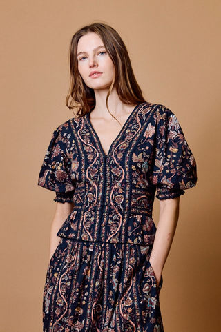 Melissa Top, Bois Print