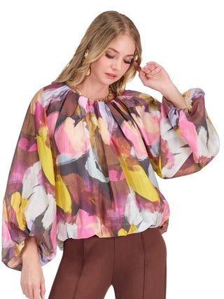 Balloon Top in Harvest Brush